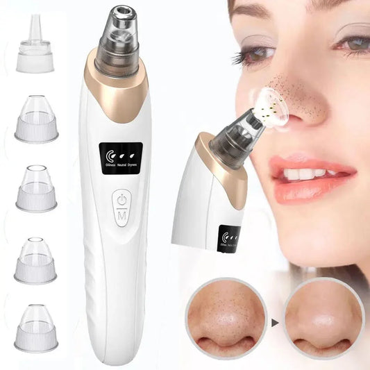 Face Pore Cleaner Blackhead Remover Vacuum Facial Cleaning Beauty Machine