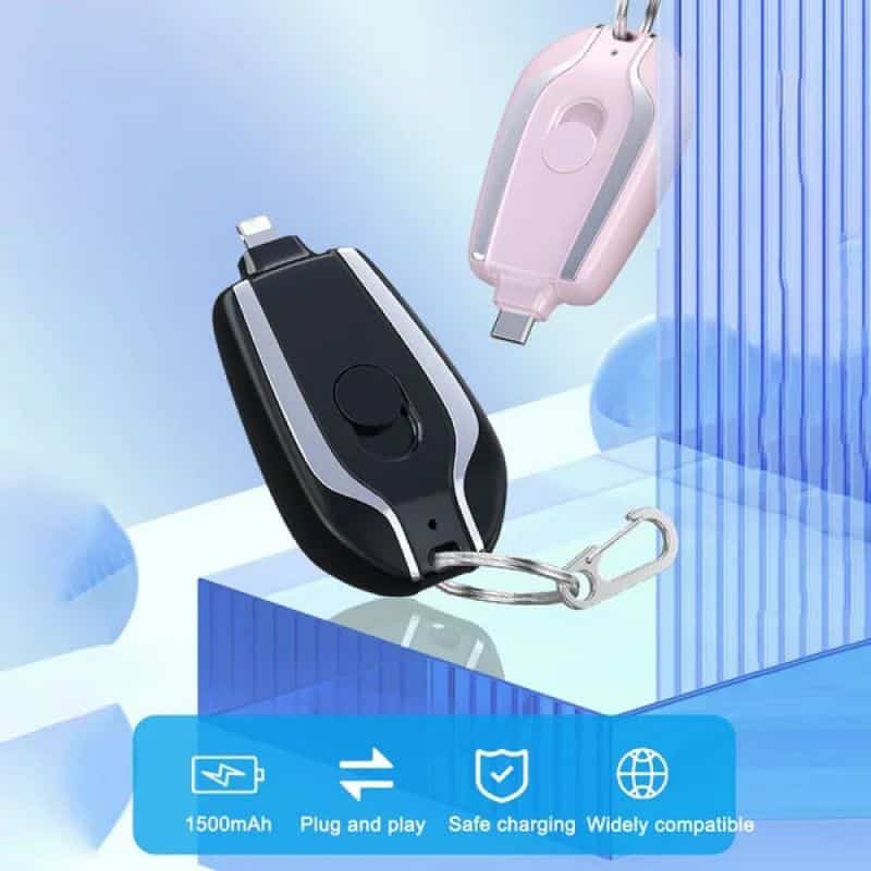 Portable keychain Mobile charger